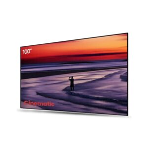 100'' Fixed frame projector screen