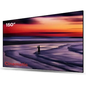 150'' Fixed frame projector screeen