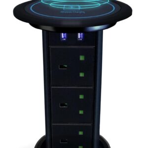 Pop-up wireless smart socket